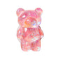 3D Cute Laser Bear Cell Phone Holder Grip Tok Bracket Cellphone Support Griptok Desktop Phone Finger Stand Folding Mobile Holder