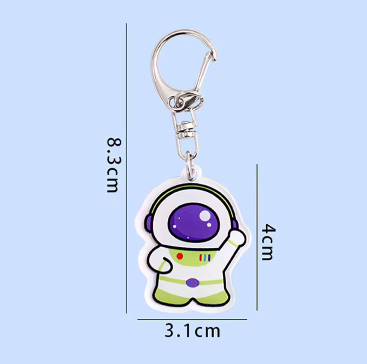 Astronaut Acrylic Keychains