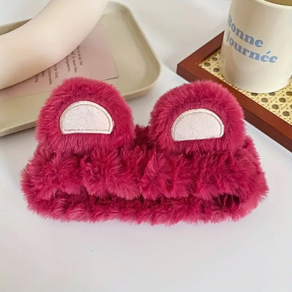 Pink Cute Bear Ears Headband