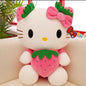 Kawaii Sanrio Plush Doll Toy Y2K Hello Kitty Plushies Home Decoration Soft Room Pillow Stuffed