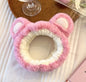 Pink Cute Bear Ears Headband