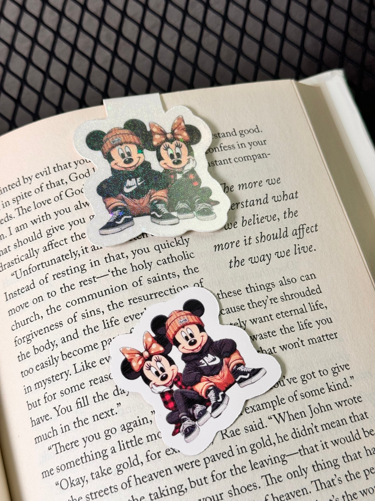 Micky&Minnie Magnetic Bookmark