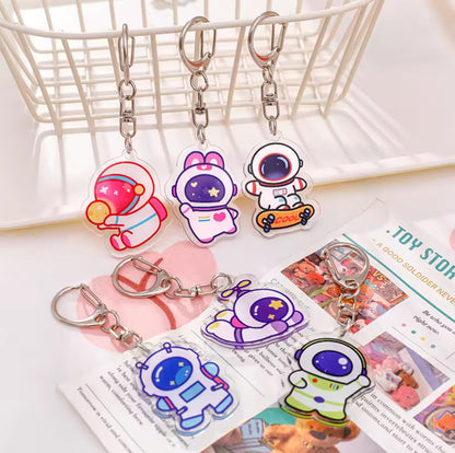 Astronaut Acrylic Keychains