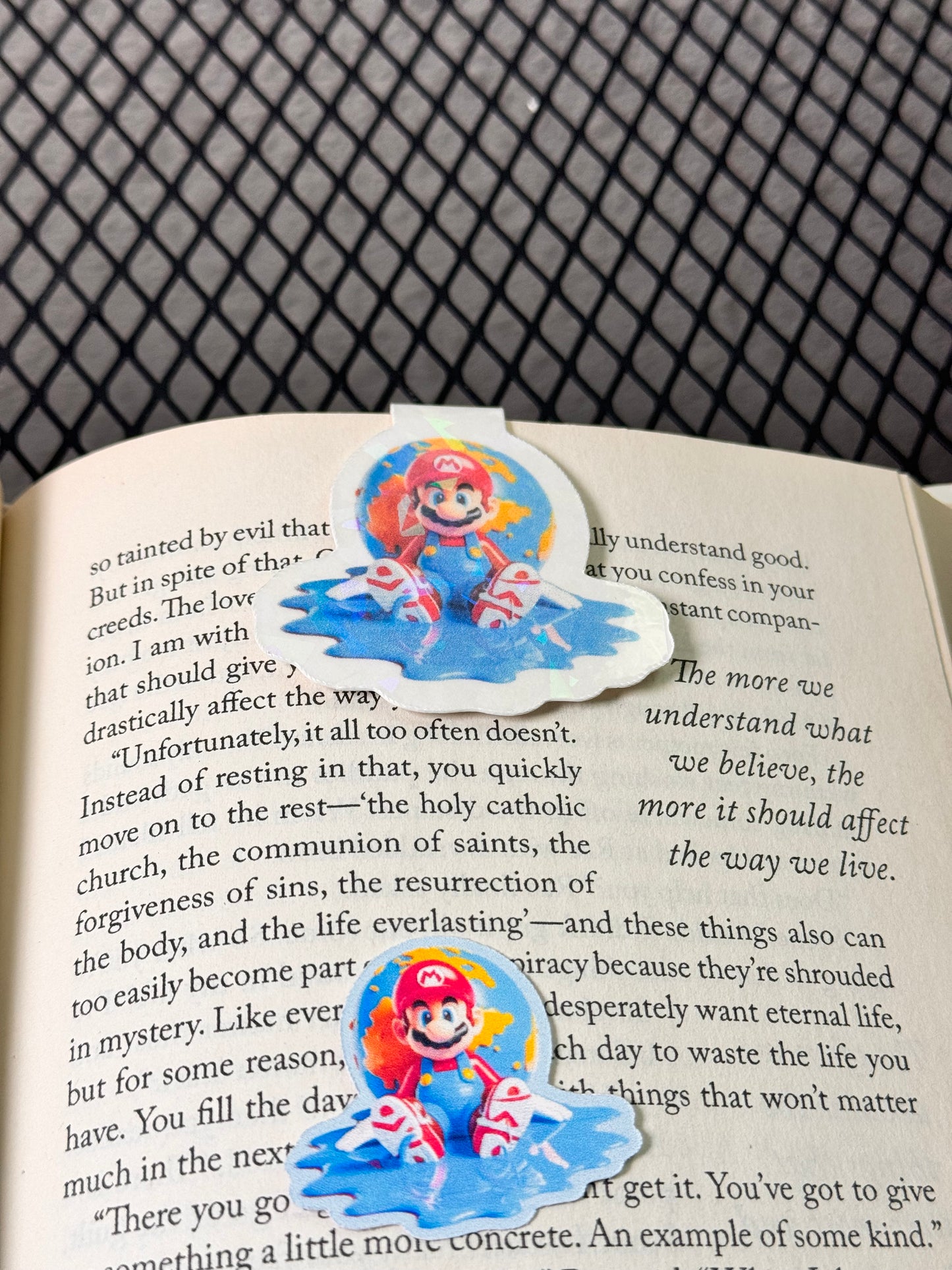 Mario Magnetic Bookmark