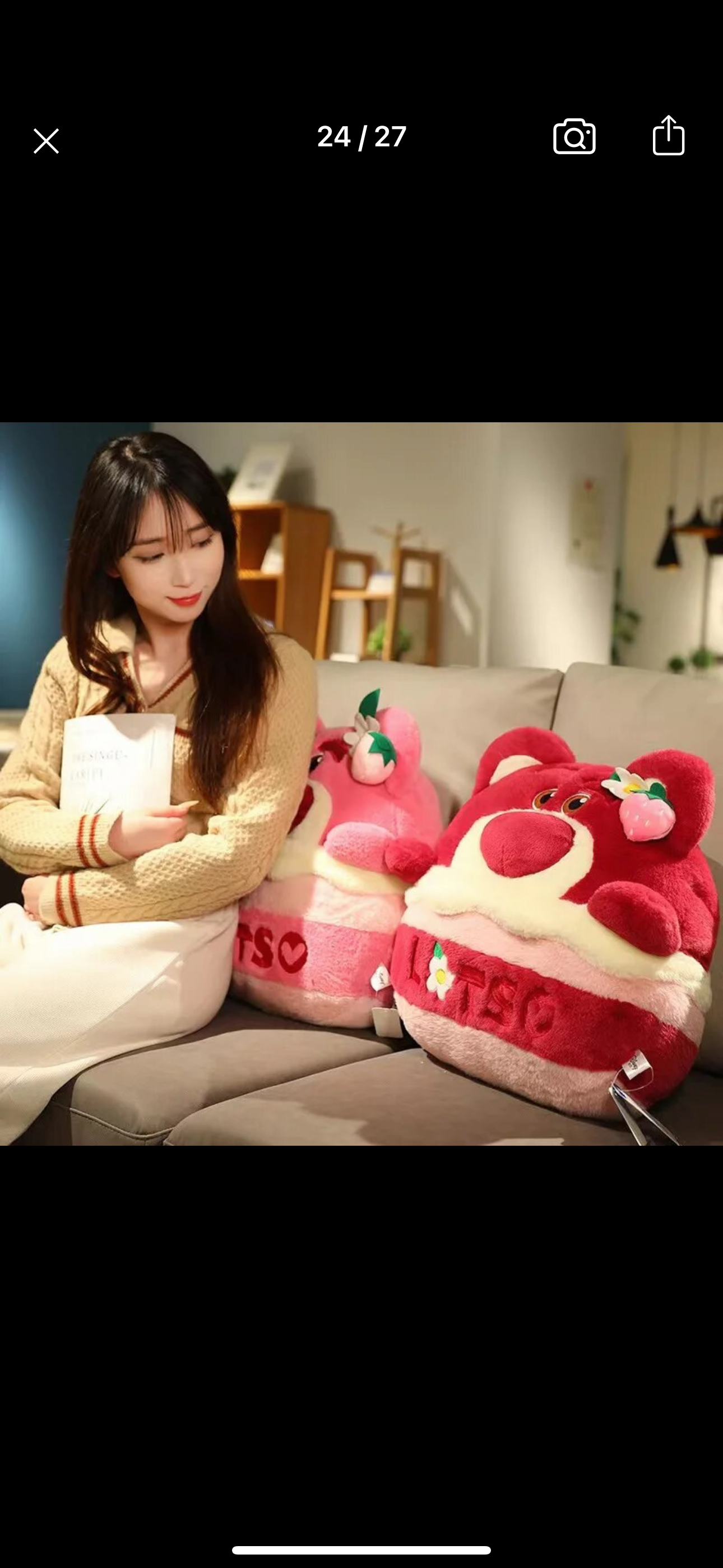 Lotso blanket pillow