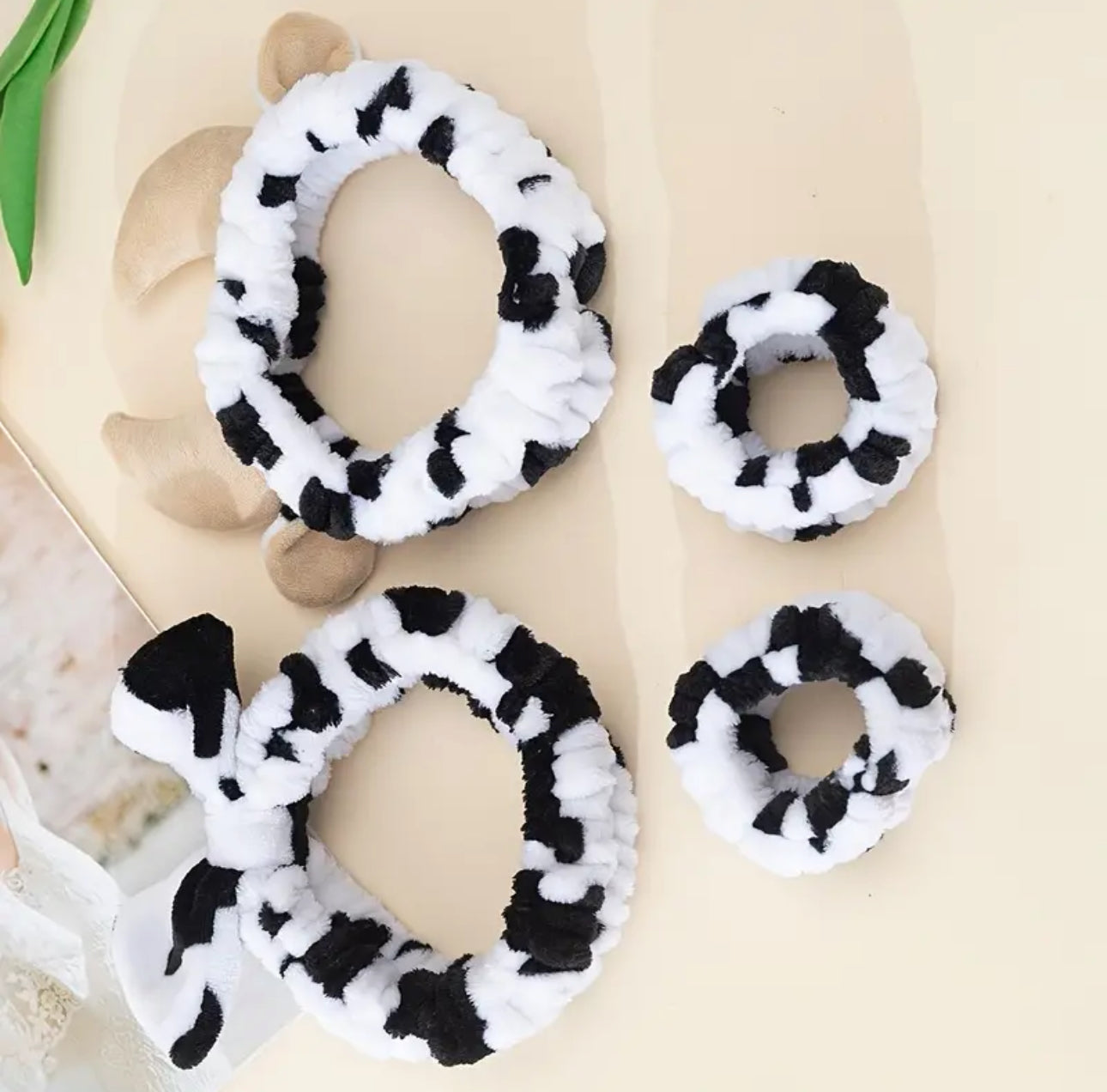 3pcs/set Cow Headband