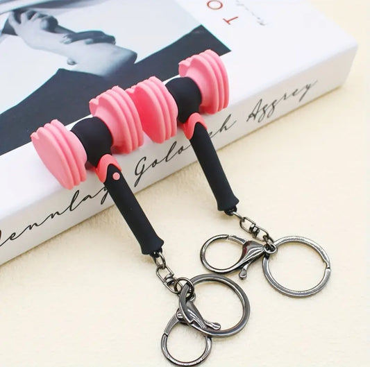 Pink Hammer keychains