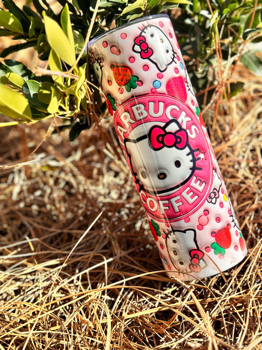 Starbuck Hello Kitty Tumbler