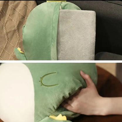 Avocado blanket pillow