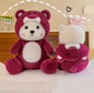 Pink bear plush