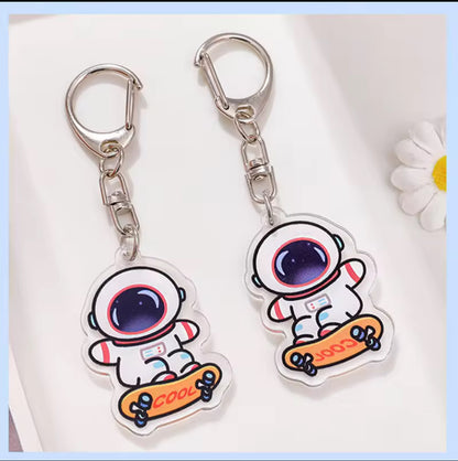 Astronaut Acrylic Keychains