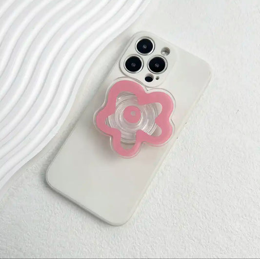 Pink Flowers PopSockets Phone