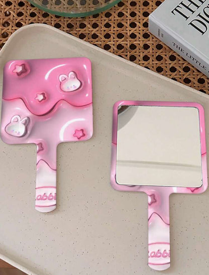 1pc Cute Small Mirror For Girls