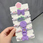 5pcs Fashion Cute Highly Elastic Hair Band, Colorful Versatile Rubber Hair Ties, Girls Hair Accessories