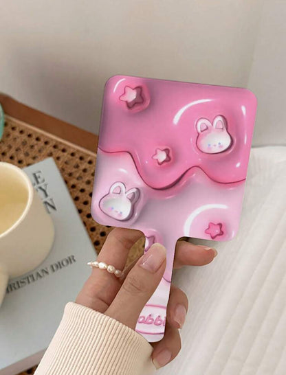 1pc Cute Small Mirror For Girls