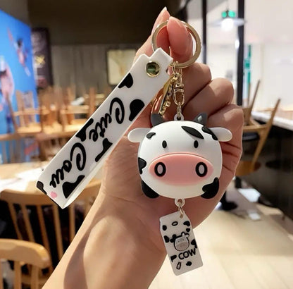 Cute Cow Keychains