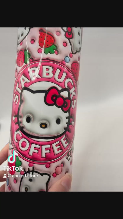 Starbuck Hello Kitty Tumbler